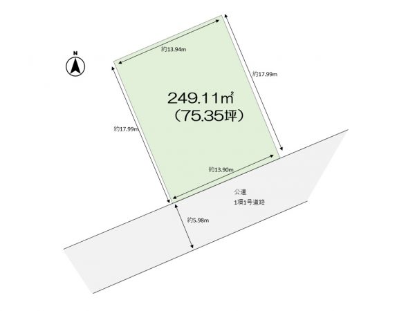 東勝山三丁目・1区画